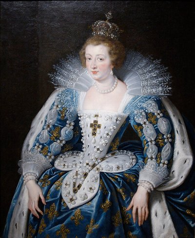 Anna of Austria by Peter Paul Rubens